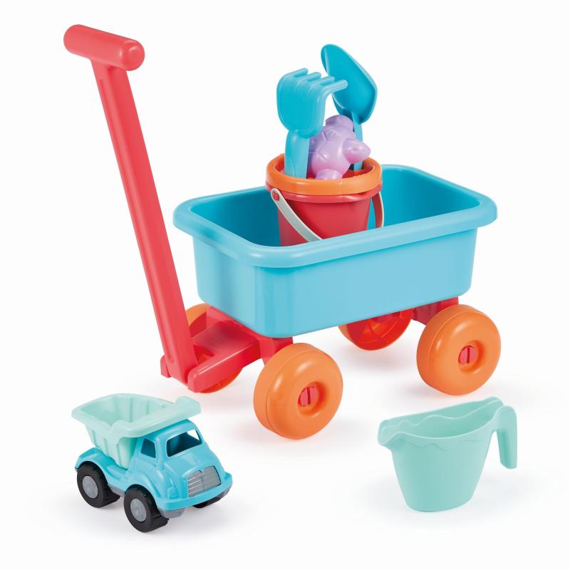 Vozík s krhličkou a súpravou do piesku